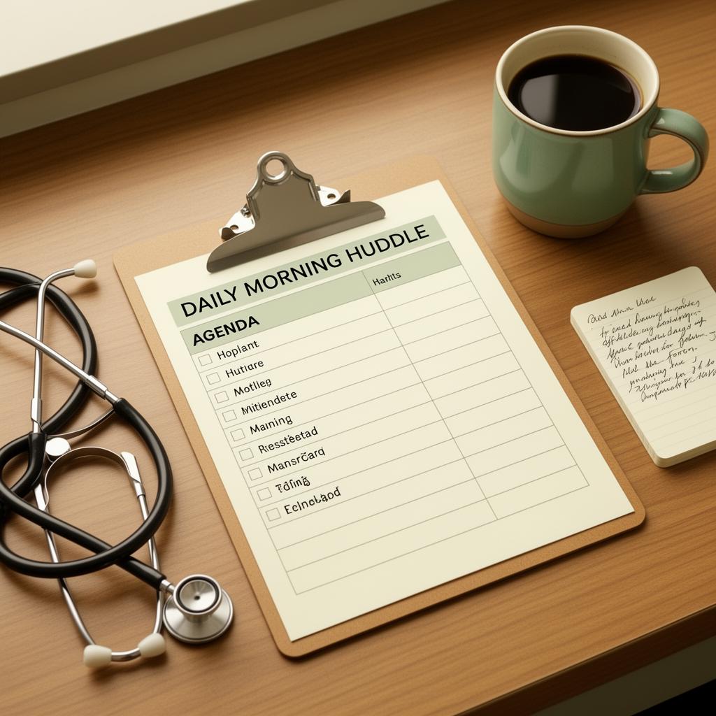 DON Morning Huddle Agenda & Tracker