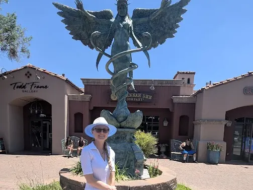 Caduceus statue, Sedona, AZ