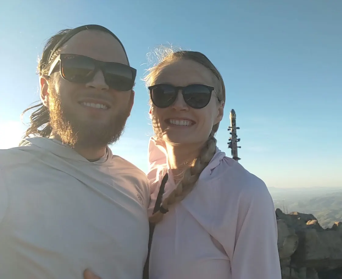 Top of Mission Peak, Fremont, CA